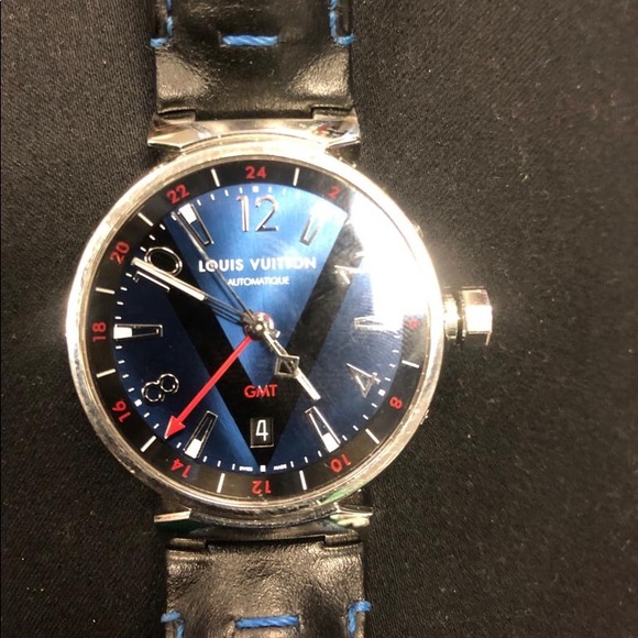 LOUIS VUITTON Other - LOUIS VUITTON AUTOMATIC TAMBOUR WATCH.